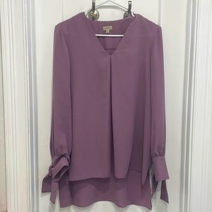 Lavender Cremieux Blouse in perfect condition.